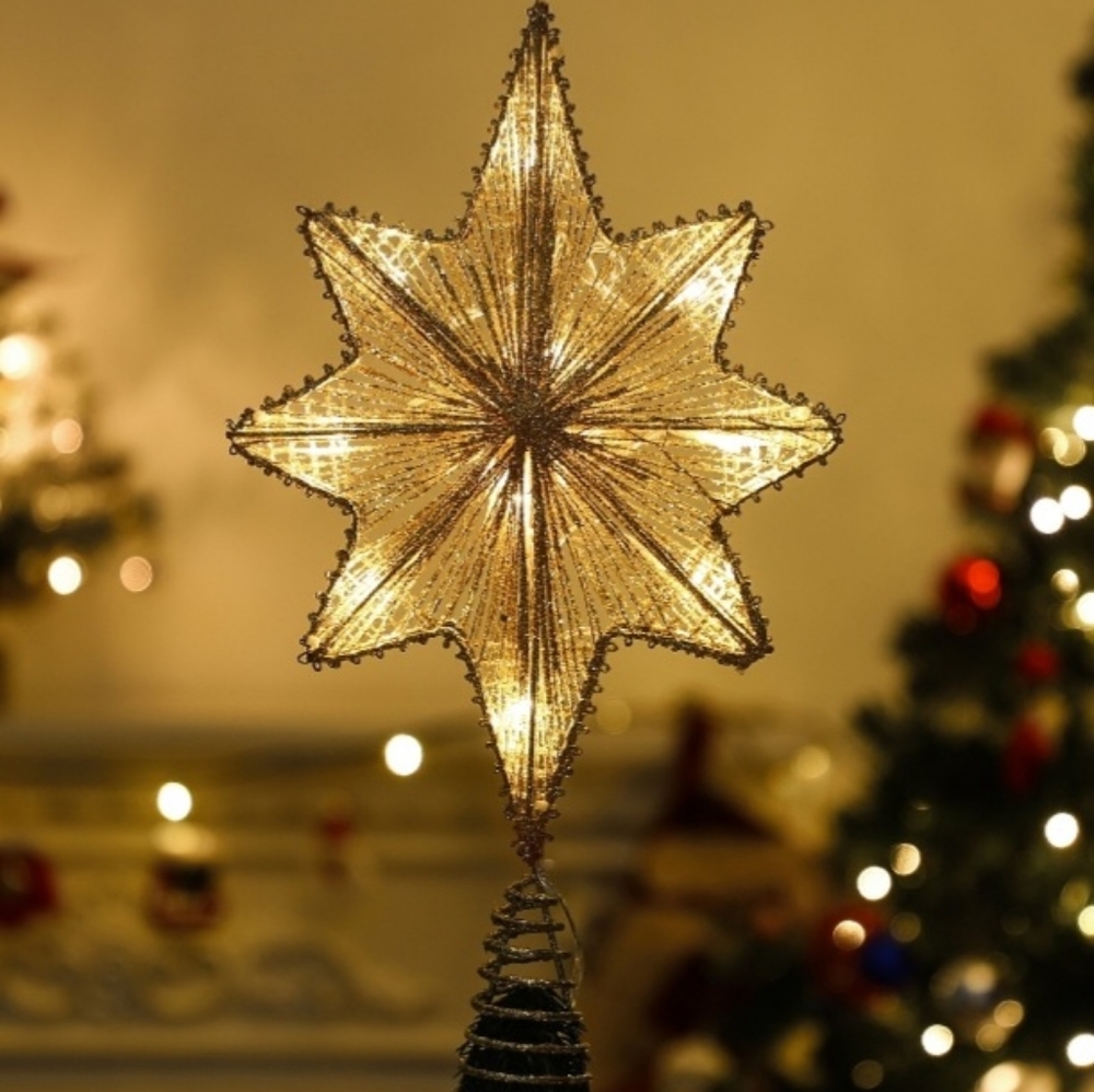 Bethlehem Glitter Christmas Star 16.5 inches